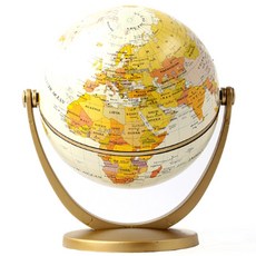 Moamoa 360度迷你旋轉地球儀