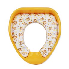 샤바스 헬로몽키 유아 비데겸용 변기커버, 혼합색상