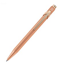 CARAN D'ACHE 瑞士卡達 849 金屬經典原子筆 0.7mm, 玫瑰金, 1 個