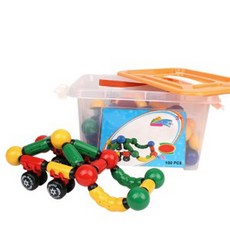 키움하우스 마그네틱점보블록100피스 자석블록, 3~5세, 1개