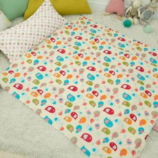 BEAUTE HOUSE 夏季人造絲午睡被組+超細纖維枕頭芯, 小雞款