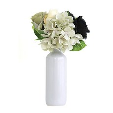 ASPASIA 人造花+造型花瓶, 綠色