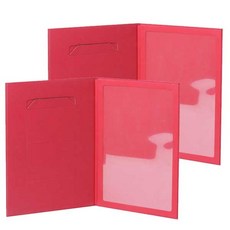 세우세 상장 액자 케이스, Red, 2개