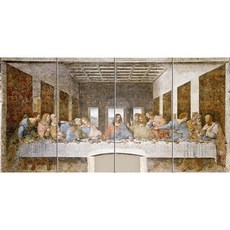 Religion 41 최후의 만찬 4개, 혼합색상