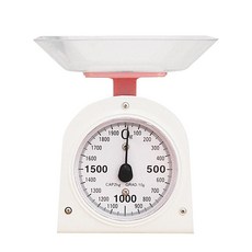 미스터베이쿡 주부저울, KS-200PK 2kg, 혼합 색상