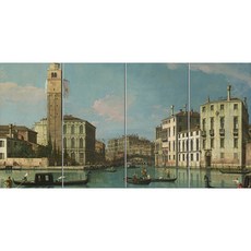 Scenery 91 물의도시 베네치아 4개, 혼합색상