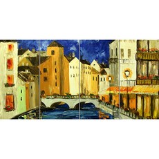 Scenery 48 베니스의 강 4개, 혼합색상