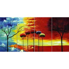 Abstract 398 冷熱共存的空間 4個, 混色