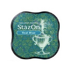 츠키네코 StazOn Midi 스탬프패드, 63 Teal Blue