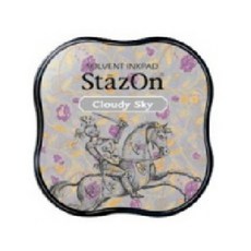 츠키네코 StazOn Midi 스탬프패드, 34 Cloudy Sky