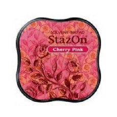 츠키네코 StazOn Midi 스탬프패드, 81 Cherry Pink