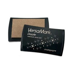 츠키네코 VersaMark Dazzle 스탬프패드, 3 CHANPAGNE