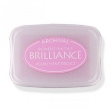 츠키네코 BRILLIANCE 스탬프패드, 34 PEARL ORCHID