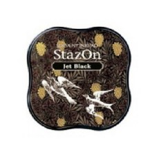 츠키네코 StazOn Midi 스탬프패드, 31 Jet Black