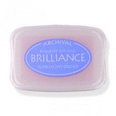 츠키네코 BRILLIANCE 스탬프패드, 18 MEDITERRANEAN BLUE
