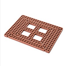 바이셀 접이식 냄비 받침, 브라운, 1개