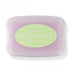 츠키네코 BRILLIANCE 스탬프패드, 75 PEARLESCENT THYME
