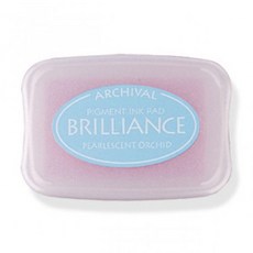 츠키네코 BRILLIANCE 스탬프패드, 74 PEARL ICE BLUE