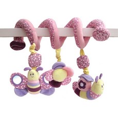 리틀버드톨드미 스파이럴 핑크 기타감각발달완구, 1개