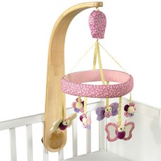 리틀버드톨드미 럭셔리모빌 아기침대용 LB3015, 핑크, 1개