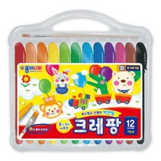 종이나라 크레팡 색연필 가는심, 12색, 본품선택