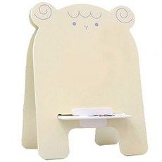 노리터 이젤 자석칠판 S, 옐로우, 1개