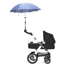 핑크망고 유모차 우산 지지대, 혼합 색상, 1개