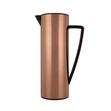 Quantumby 玻璃內膽真空保溫壺, 棕色的, 1L