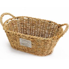 HAPPY WORLD 橢圓形籃子, 混色, 單一顏色, 1個