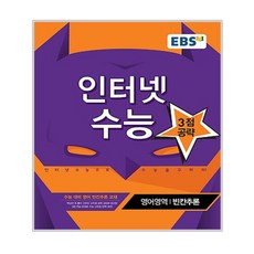 인터넷 수능 영어영역 영어 빈칸추론 2016, 한국교육방송공사