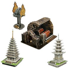 Scholas 優雅細緻的百濟文化3D立體拼圖, 8歲或以上