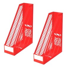 SYSmAX King Kkoji 34101 文件架 2入, 紅色, 90 x 260 x 325 毫米