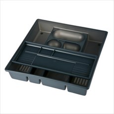 SYSmAX 桌上型文件盤 63004 半透明, 深灰色, 1個