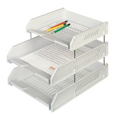 시스맥스 2.5 서류받침 22125, 회색, 2.5단