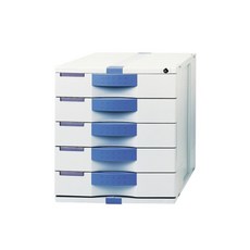 시스맥스 맥스서류함 KEY MK050, 혼합 색상, 5단