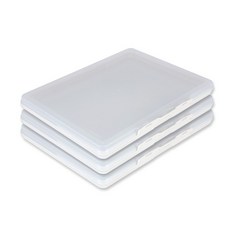 SYSmAX 雙向文件盒 39200, 象牙白煙燻色, 3個