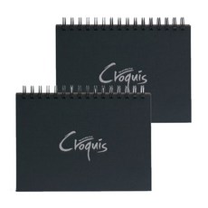 Artsquare 素描硬殼 CK01 105g 上部彈簧 2個, A5, 80 張, 不適用