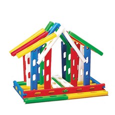 한립토이스 집짓기 블럭, 혼합색상, 42개