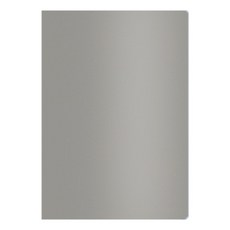 Office DEPOT 102347 裝訂PP封面不透明, 灰色, 100張, A4