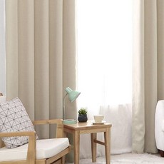 APOA ROOM 素色遮光窗簾, 淺褐色的