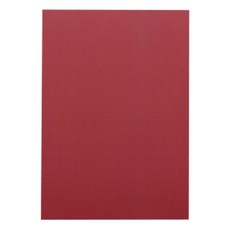 오피스디포 101726 제본종이표지 창없음 230g 레자크, 적색, 100매, A4