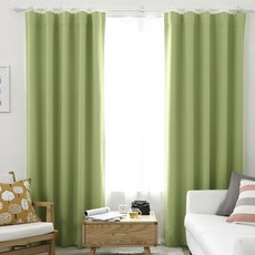 아포아룸 솔리드 풀달 암막커튼 핀형