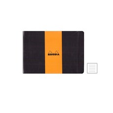 RHODIA 風景A6一字排開, 黑色的
