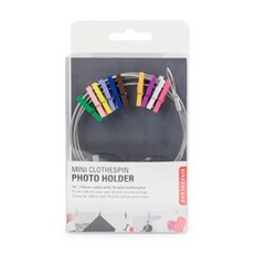 키커랜드 Mini clothespin photo holder, 혼합 색상