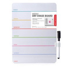키커랜드 Weekly Dry Erase Board, 혼합 색상