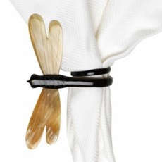 줄리스카 혼드레곤플라이네추럴냅킨링, 혼합 색상, 1개, 1개