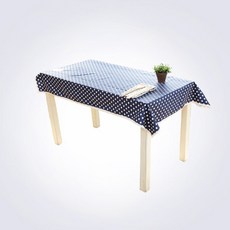 the spring home 泡泡桌布, 雙人 (110 x 130cm), 海軍藍