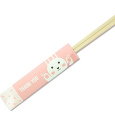 황씨네도시락 토끼 젓가락집 10p, 3개