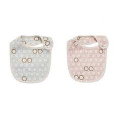 withorganic 印花圍兜2件組 1號