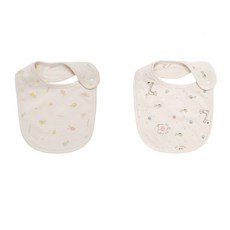 withorganic 印花圍兜2件組 55號